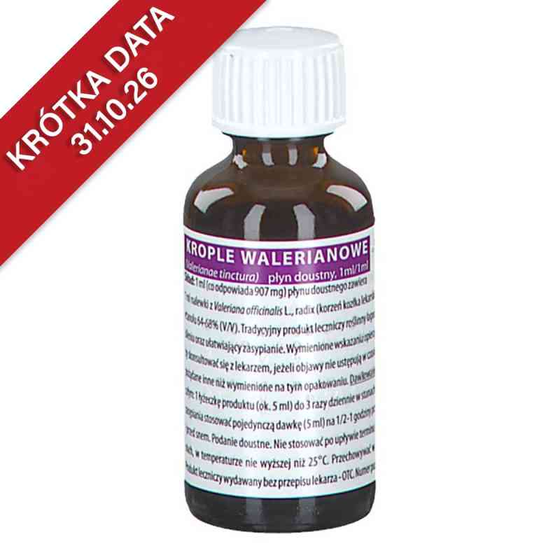 Krople Walerianowe 35 ml od KRAKOWSKIE ZAKŁADY ZIELARSKIE 