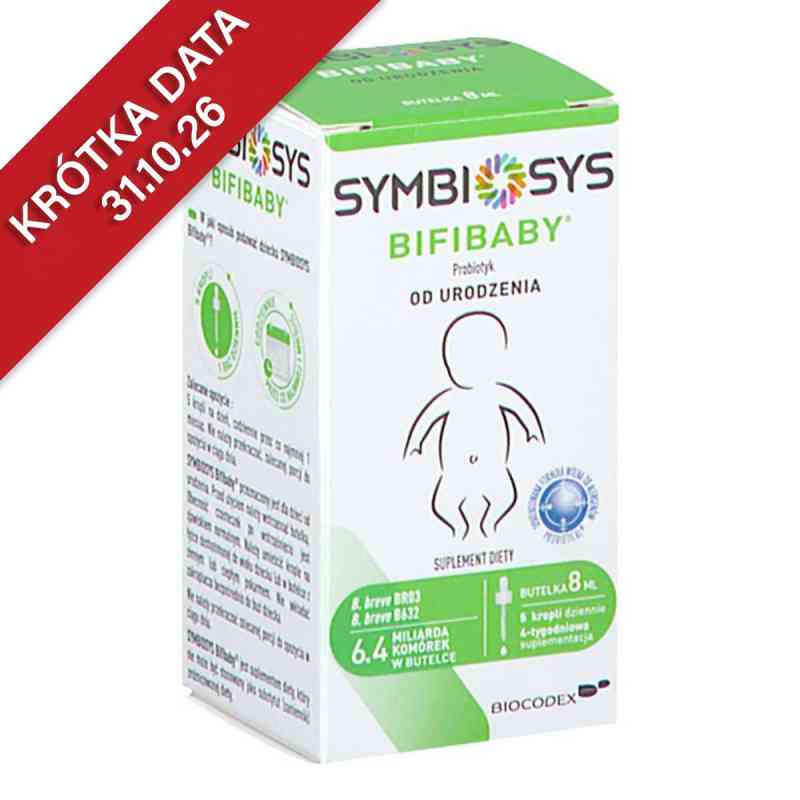 Symbiosys Bifibaby krople 8 ml od PROBIOTICAL S.P.A VIA MATTEI 3 28100 NOVARA PZN 08304684