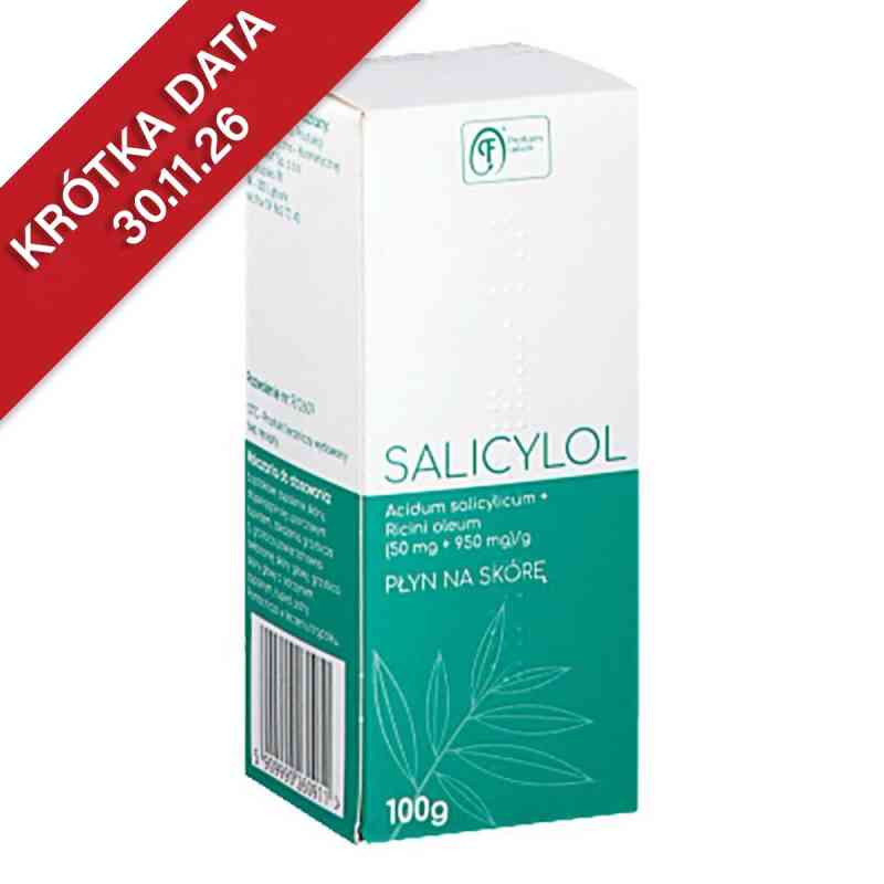 Salicylol płyn na skórę 100 g od PRZED.PROD.FARMAC.-KOSMET.PROFARM SP. Z O.O. PZN 08304798