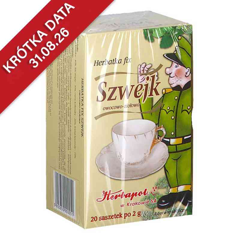 Szwejk Herbata fix owocowo-ziołowa 20  od KRAKOWSKIE ZAKŁADY ZIELARSKIE 