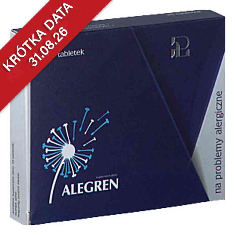 Alegren tabletki 30  od PHARMACY LABORATORIES PLUS PZN 08304828