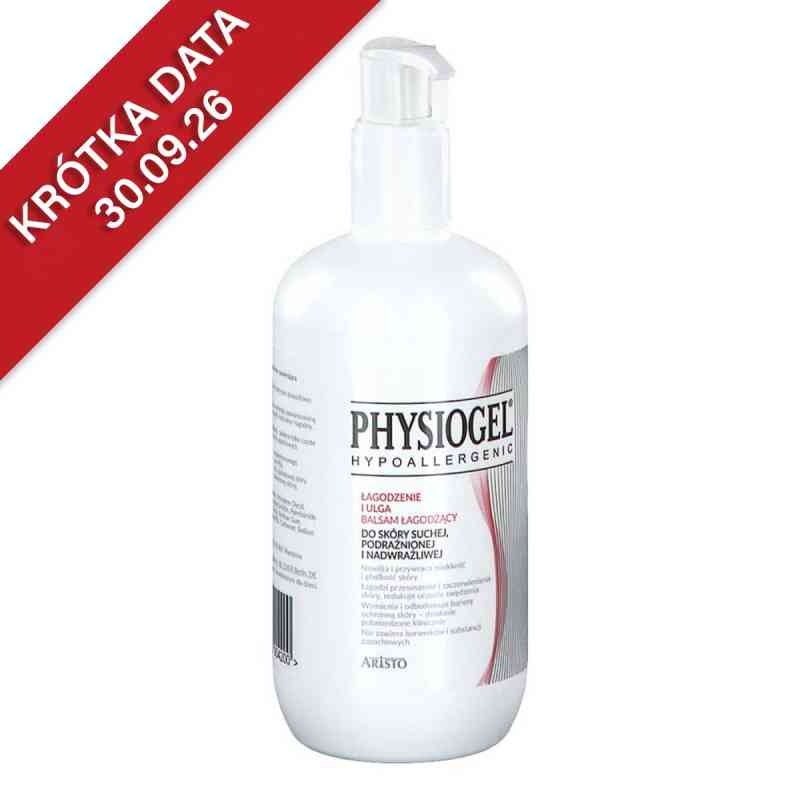 Physiogel Łagodzenie i Ulga balsam łagodzący 400 ml od ARISTO PHARMA GMBH PZN 08304920