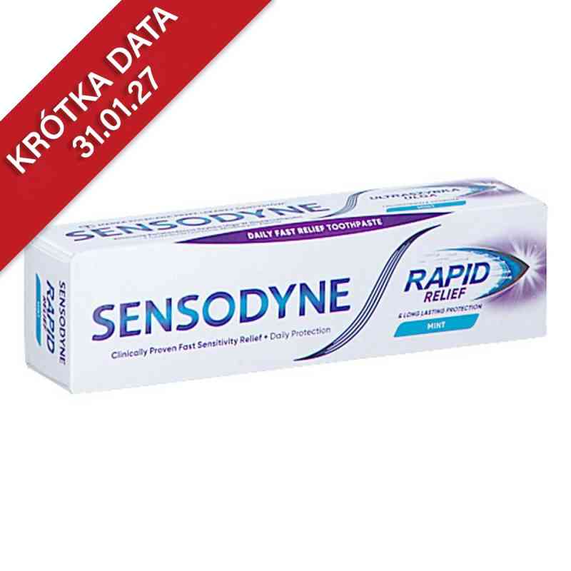 Sensodyne Ultraszybka Ulga pasta do zębów 75 ml od GSK LEVICE PZN 08305135