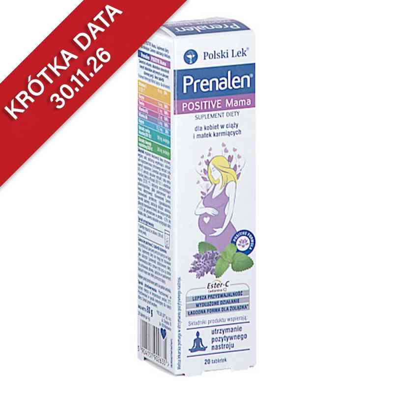 Prenalen Positive Mama tabletki musujące 20  od POLSKI LEK  PZN 08305196