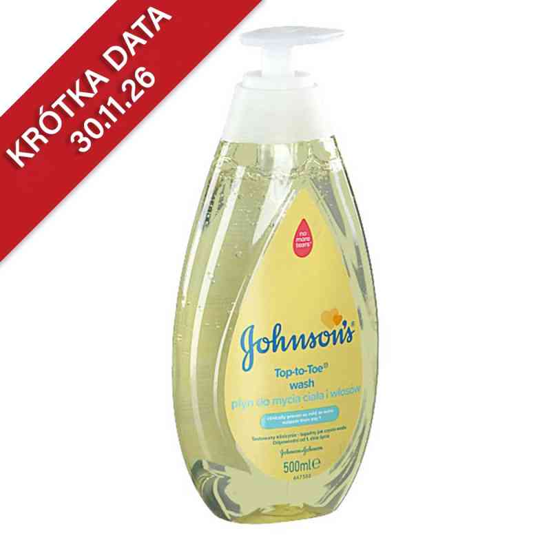 Johnson's Top-To-Toe Płyn do mycia do ciała i włosów od 1 dnia ż 500 ml od JOHNSON & JOHNSON PZN 08305254