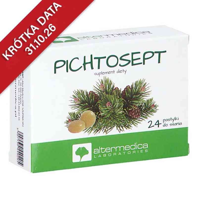 Pichtosept pastylki do ssania 24  od ALTER MEDICA JAN SZUPINA PZN 08305292