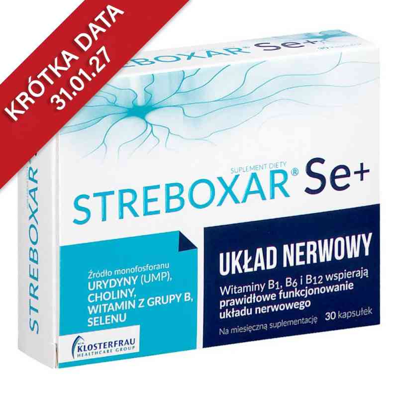 Streboxar Se+ kapsułki 30  od MASTERPHARM PZN 08305497
