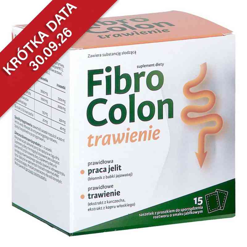FibroColon Trawienie 15  od NATUR PRODUKT PHARMA SP. Z O.O. PZN 08305581