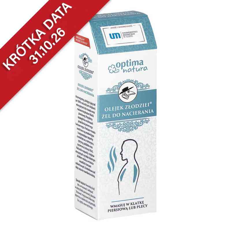 Olejek Złodziei Żel do nacierania 75 ml od OPTIMA NATURA SP. Z O.O. PZN 08305613