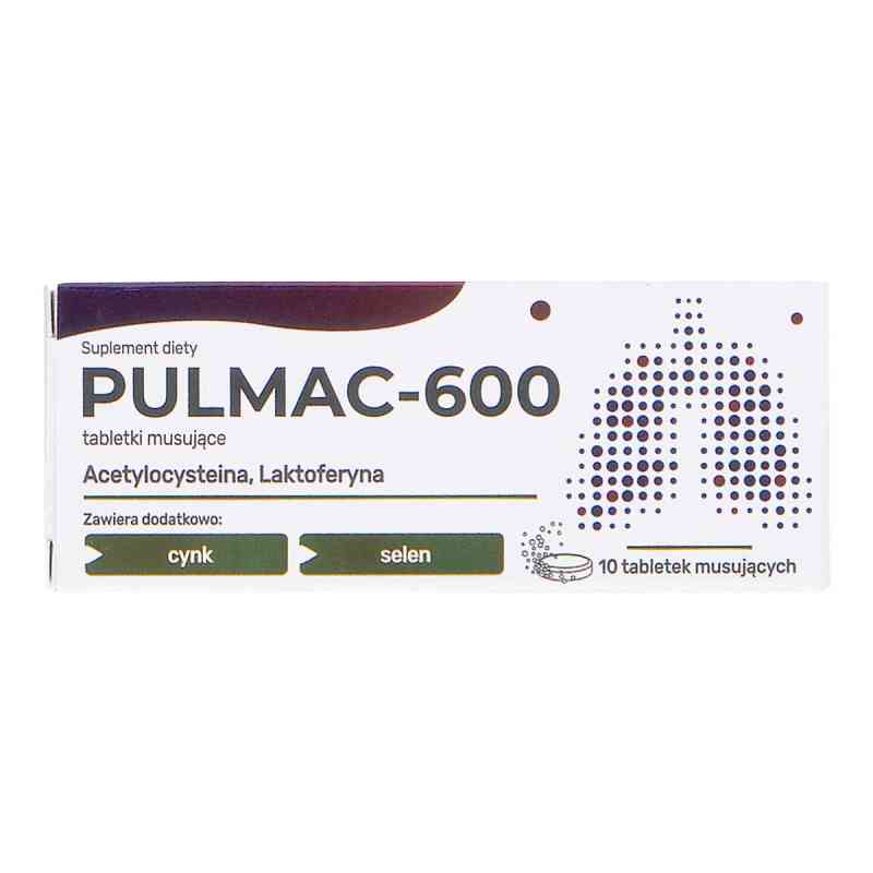 Pulmac Pulmac-600 10 kup online | apteka internetowa apo-discounter.pl
