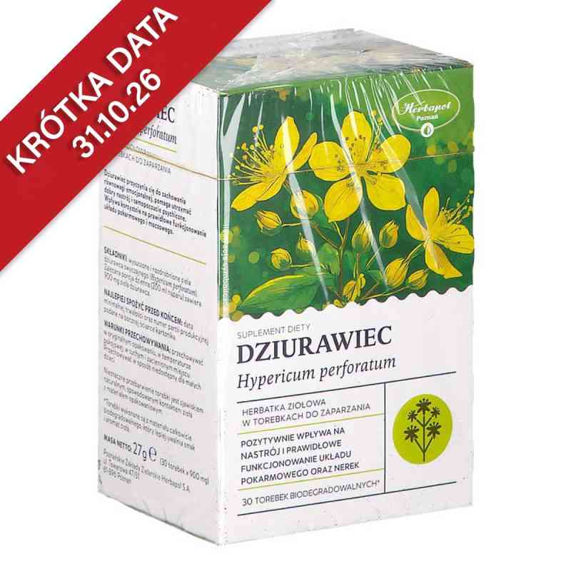 Dziurawiec saszetki 30  od MOKATE S.A. PZN 08305772