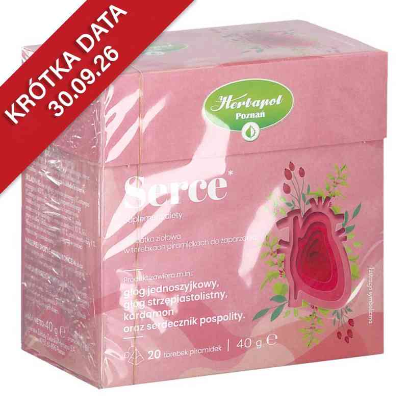 Serce herbata ziołowa 20  od MOKATE S.A. PZN 08305777