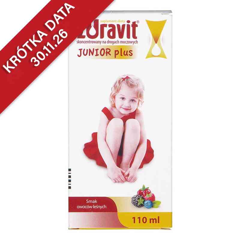 Żuravit Junior Plus 110 ml od ZAKŁ. FARMACEUTYCZNE POLPHARMA S.A. PZN 08305916
