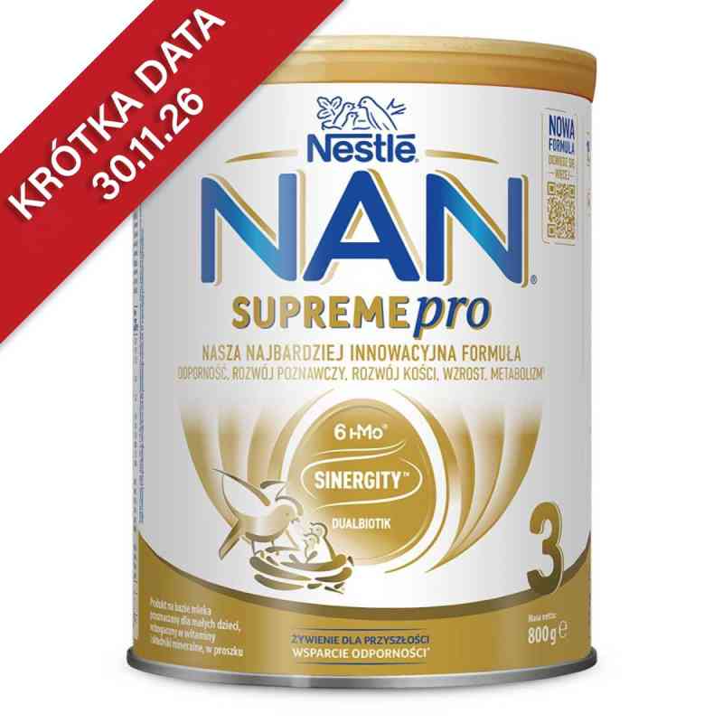 NAN Supremepro 3 proszek 800 g od NESTLE PZN 08305943