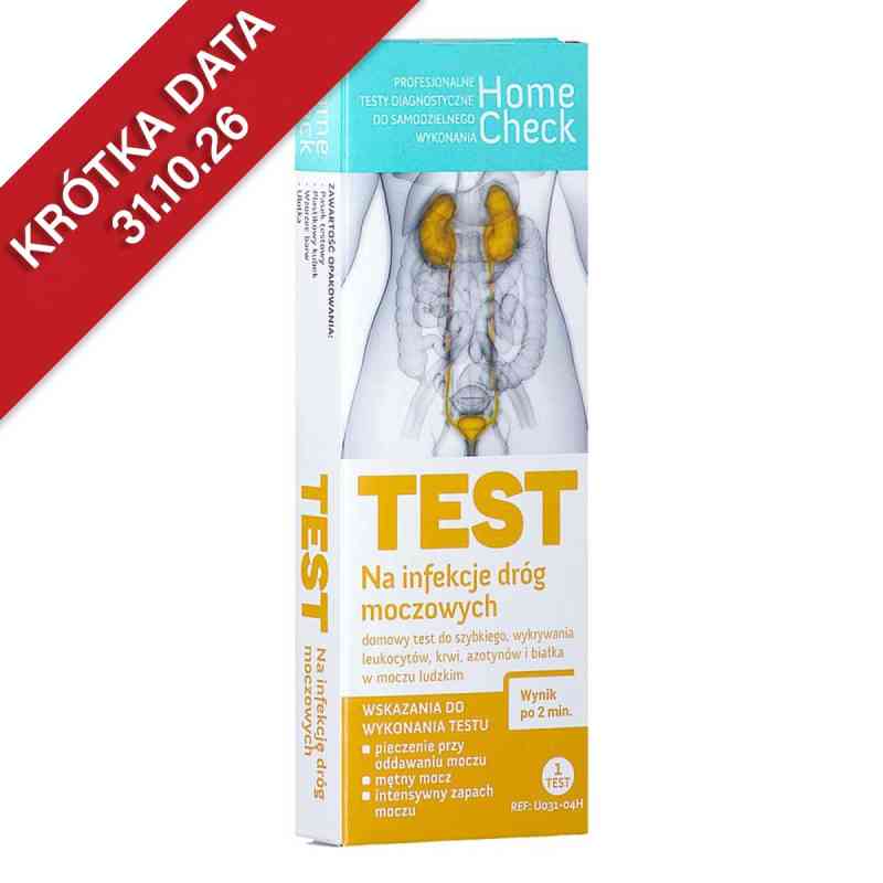 Test na infekcję dróg moczowych 1  od HANGZHOU ALLTEST BIOTECH CO.,LTD. PZN 08305992