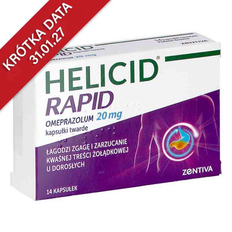 Helicid Rapid 14  od ZENTIVA K.S. PZN 08306082
