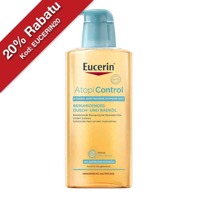 Eucerin Atopicontrol kojący olejek do mycia 400 ml od Beiersdorf AG Eucerin PZN 08454775