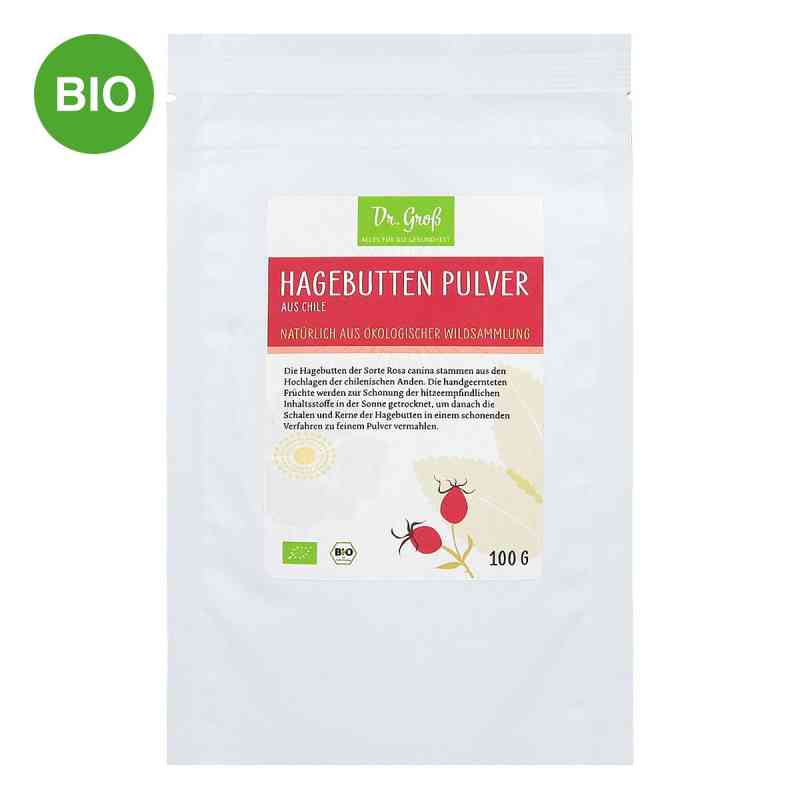 Owoce dzikiej róży bio proszek  100 g od Biol.Präparate Dr.Groß GmbH PZN 09245571