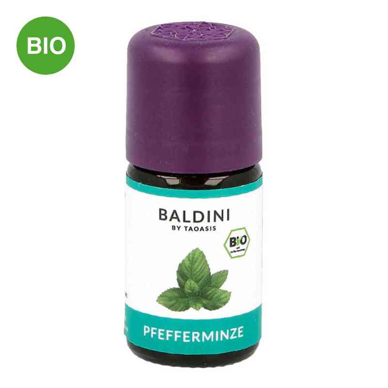 Pfefferminze Bioaroma Baldini aetherisches Oel 5 ml od TAOASIS GmbH Natur Duft Manufaktur PZN 09538988