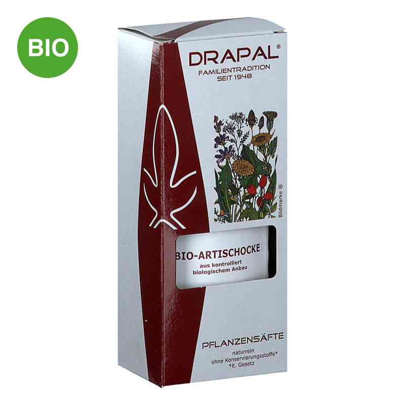 Artischocken Bio Pflanzensaft Drapal 200 ml od ALLPHARM Vertriebs GmbH PZN 09668981