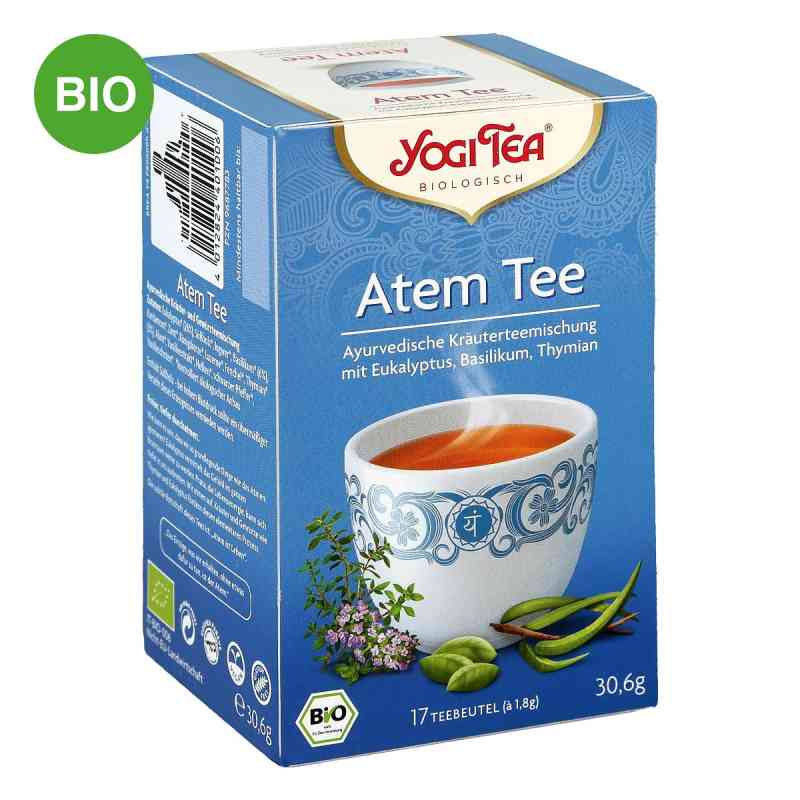 Yogi Tea Atem Tee Bio saszetki 17X1.8 g od YOGI TEA GmbH PZN 09687783