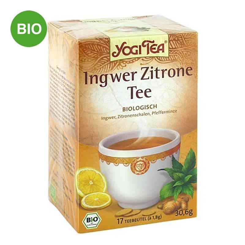 Yogi Tea herbata imbir cytryna saszetki 17X1.8 g od YOGI TEA GmbH PZN 09687872