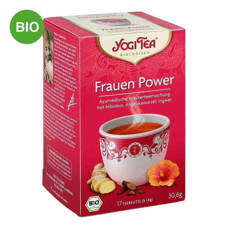 Yogi Tea Frauen Power Bio saszetki 17X1.8 g od YOGI TEA GmbH PZN 09688021