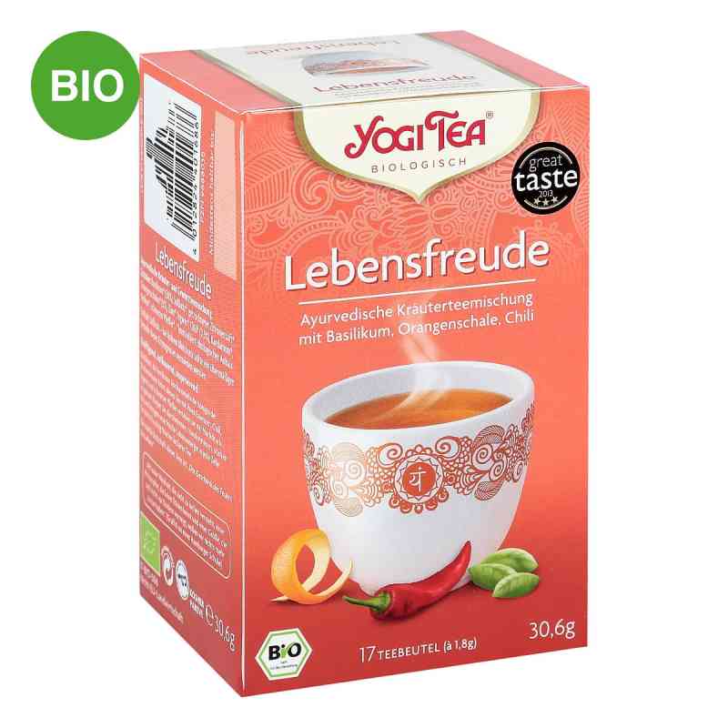 Yogi Tea Lebensfreude Bio 17X1.8 g od YOGI TEA GmbH PZN 09688038