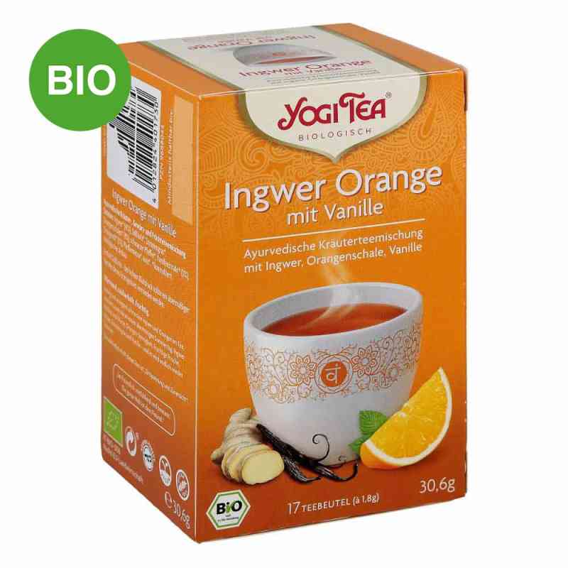 Yogi Tea Ingwer Orange+vanille Bio Filterbeutel 17X1.8 g od YOGI TEA GmbH PZN 09688044