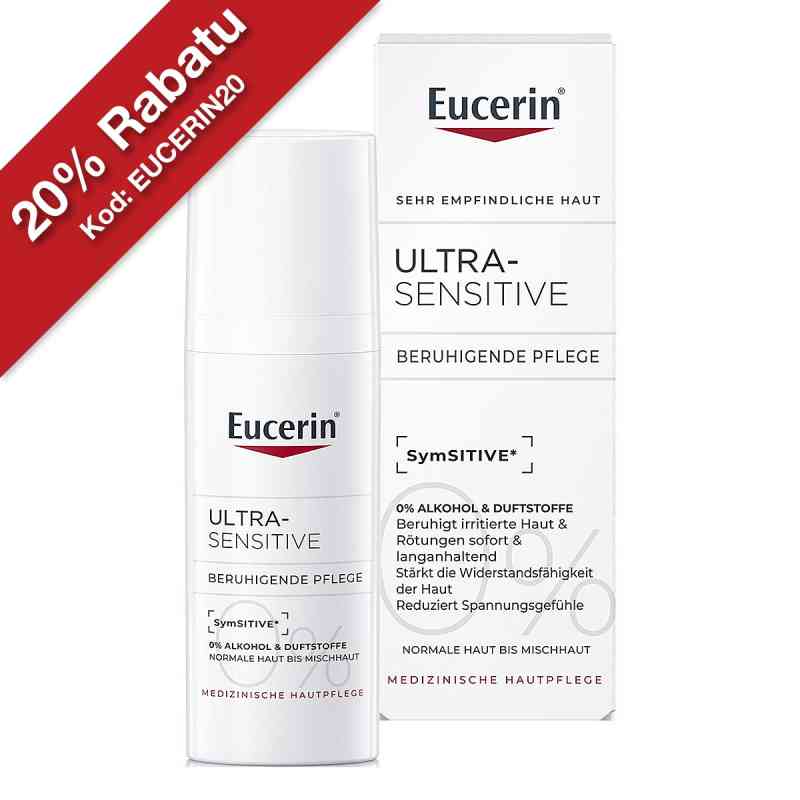 Eucerin UltraSensitive krem dla skóry normalnej i mieszanej 50 ml od Beiersdorf AG Eucerin PZN 10268689