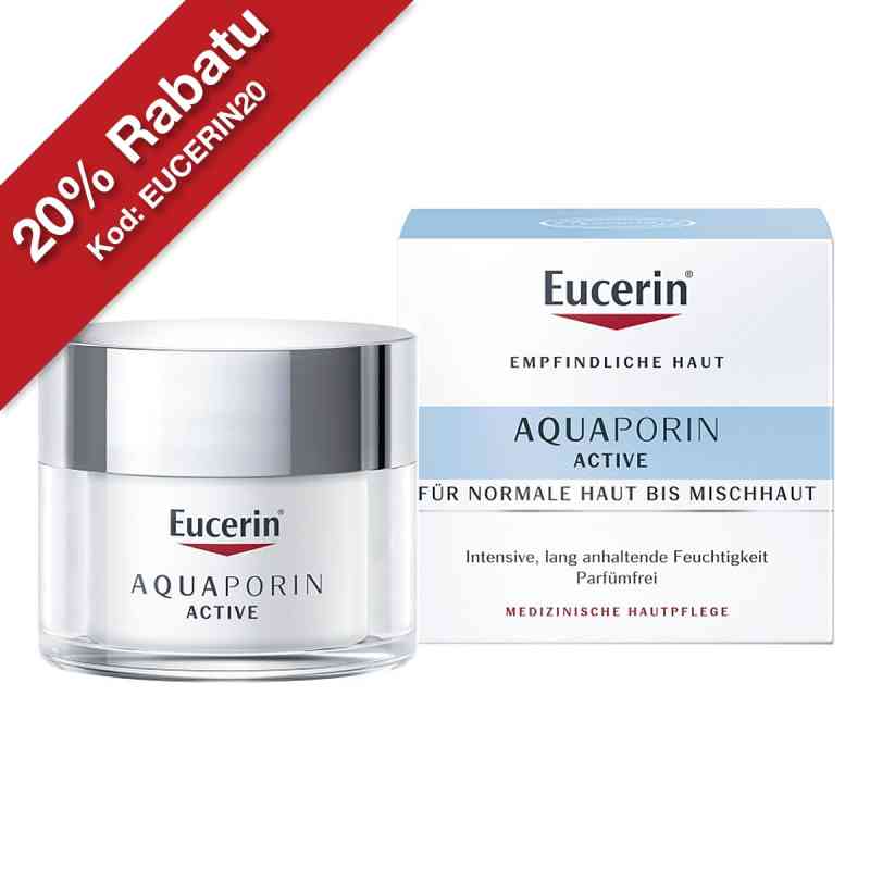 Eucerin AQUAporin Active krem do skóry normalnej i mieszanej 50 ml od Beiersdorf AG Eucerin PZN 10961350