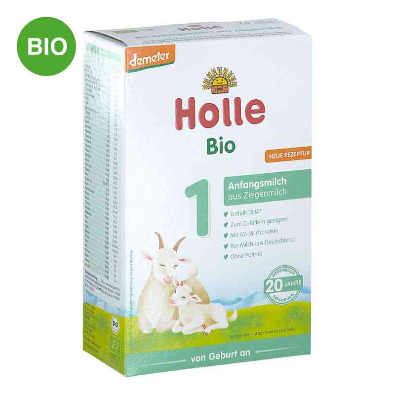 Holle Bio 1 mleko początkowe na bazie mleka koziego 400 g od Holle baby food AG PZN 11022424