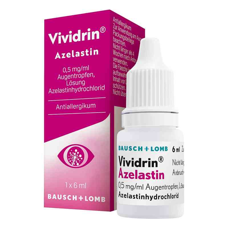 Vividrin Azelastin 0,5 mg/ml Augentropfen 6 ml