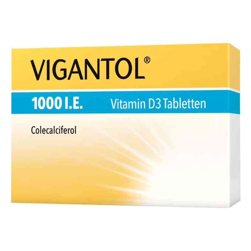Vigantol 1000 Ie Tabletki Z Witaminą D3 100 Szt