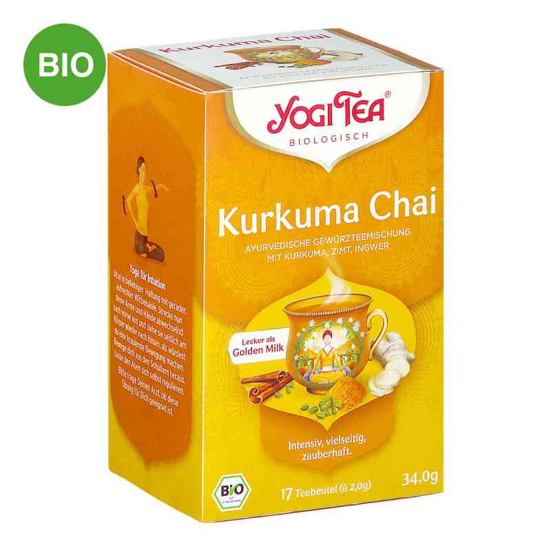 Yogi Tea Kurkuma Chai Bio saszetki 17X2.0 g od YOGI TEA GmbH PZN 13416481