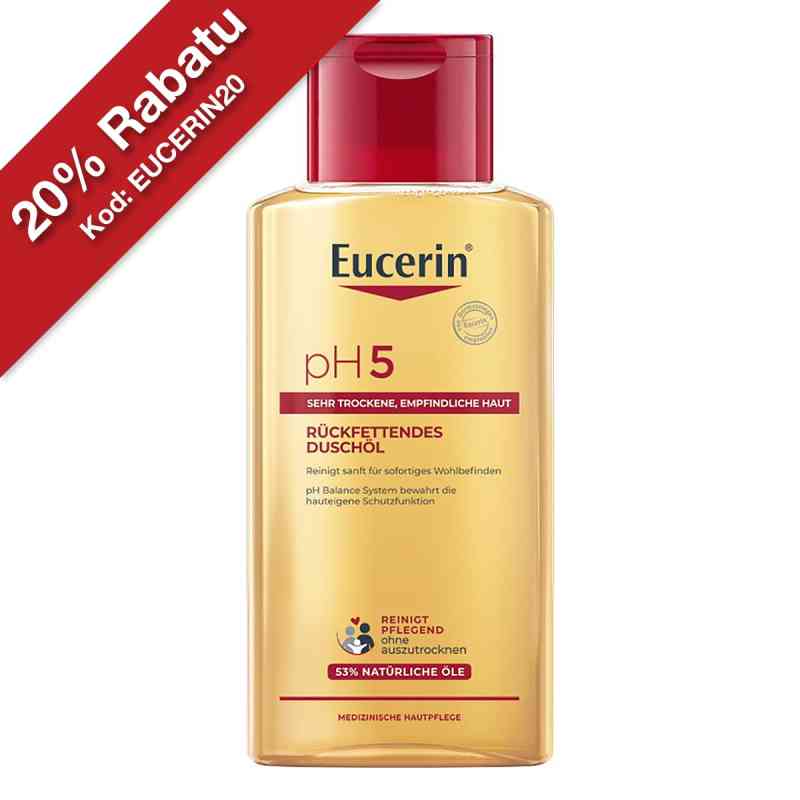 Eucerin pH5 olejek do mycia do skóry suchej i wrażliwej 200 ml od Beiersdorf AG Eucerin PZN 13889015