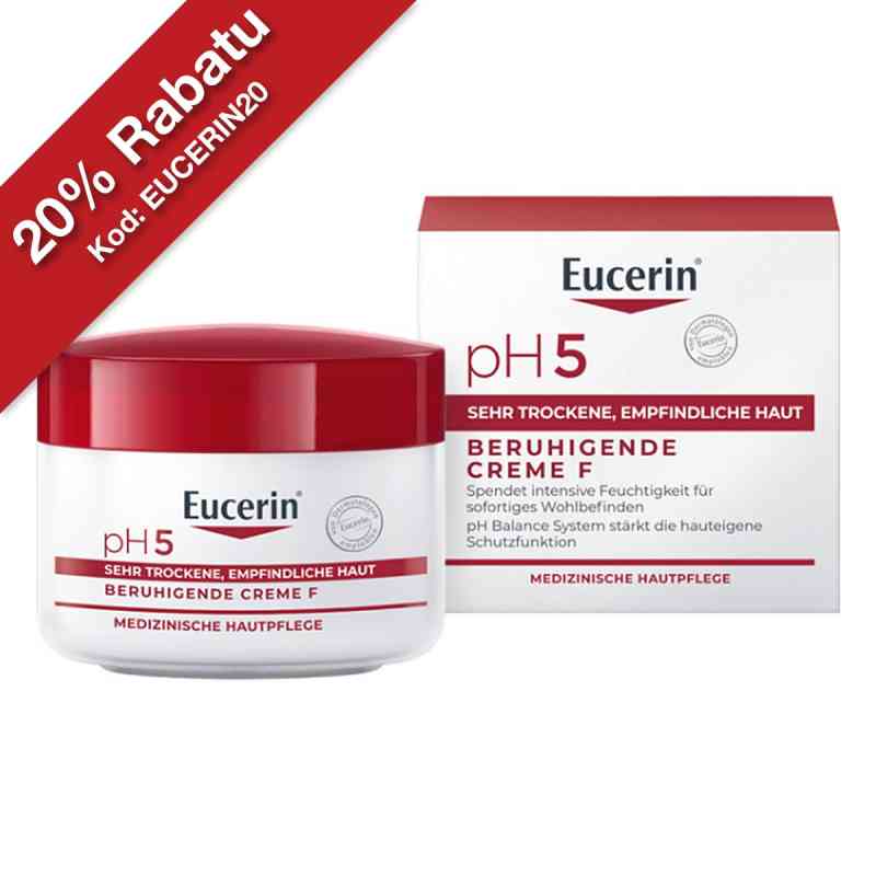 Eucerin pH5 Creme F empfindliche Haut 75 ml od Beiersdorf AG Eucerin PZN 13889096