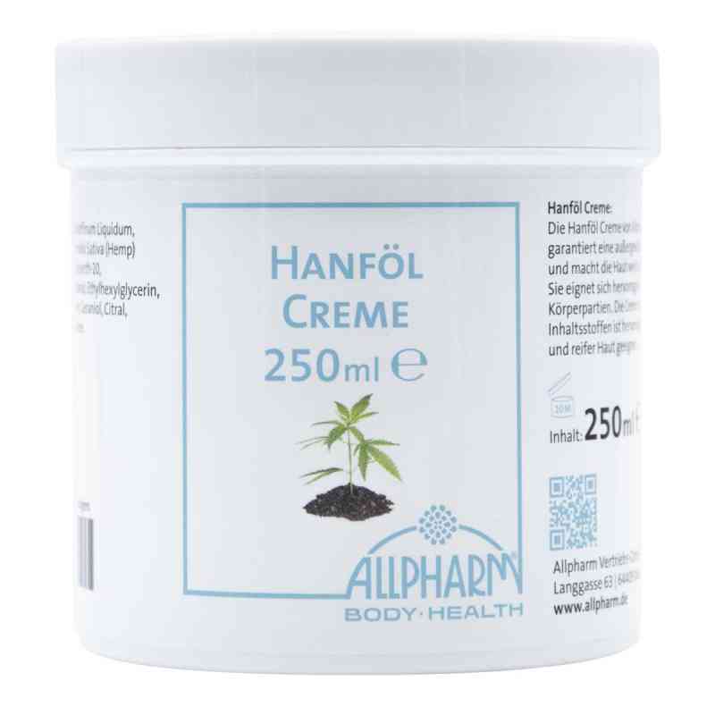 HANFÖL Creme 250 Ml – Pflegende Körpercreme Mit Hanföl Von Allpharm