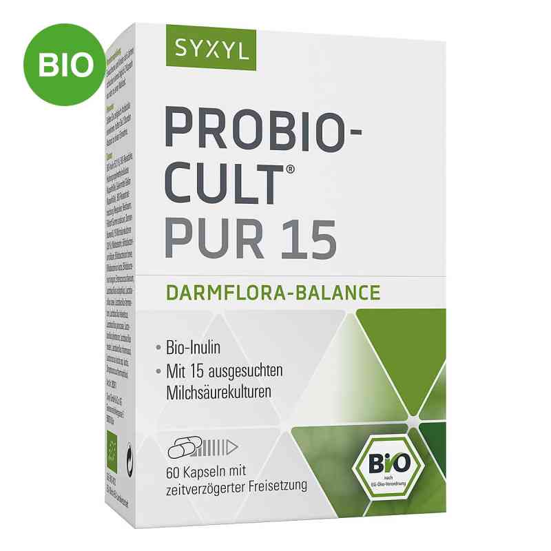 Probio-Cult Pur 15 kapsułki 60 szt. od MCM KLOSTERFRAU Vertr. GmbH PZN 14143097