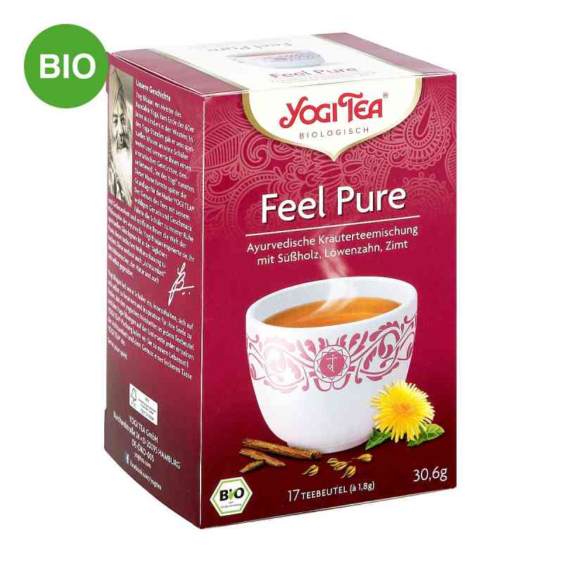 Yogi Tea Feel Pure Bio saszetki 17X1.8 g od YOGI TEA GmbH PZN 15867621