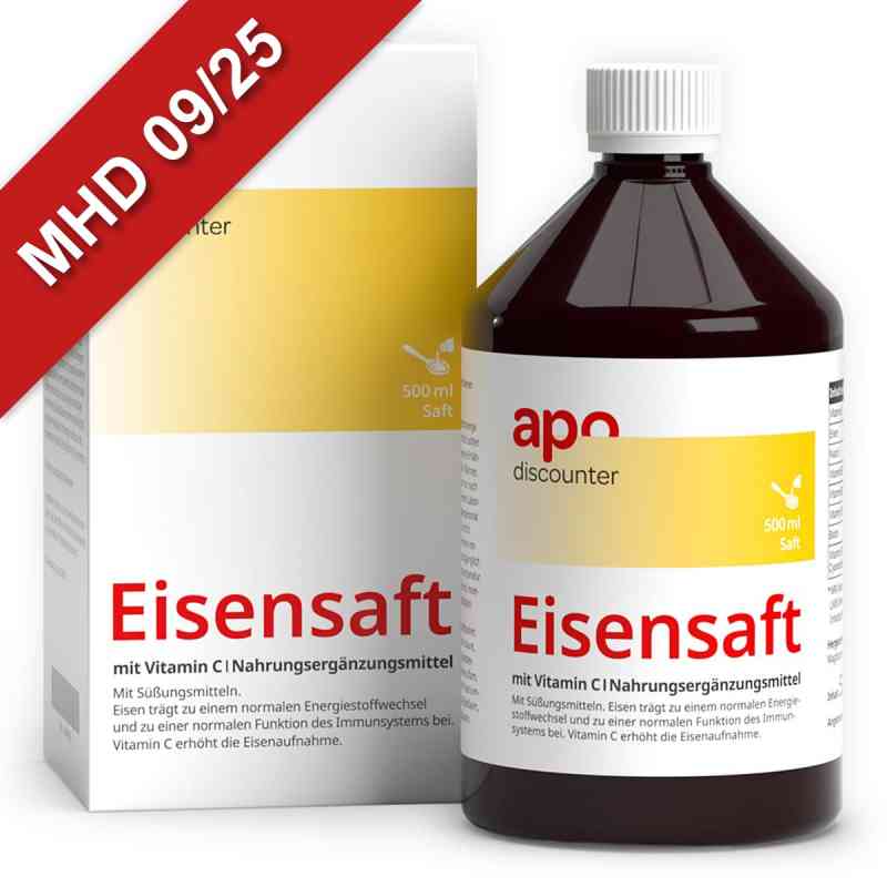 Płyn z żelazem i witaminą C 500 ml od apo.com Group GmbH PZN 16498806