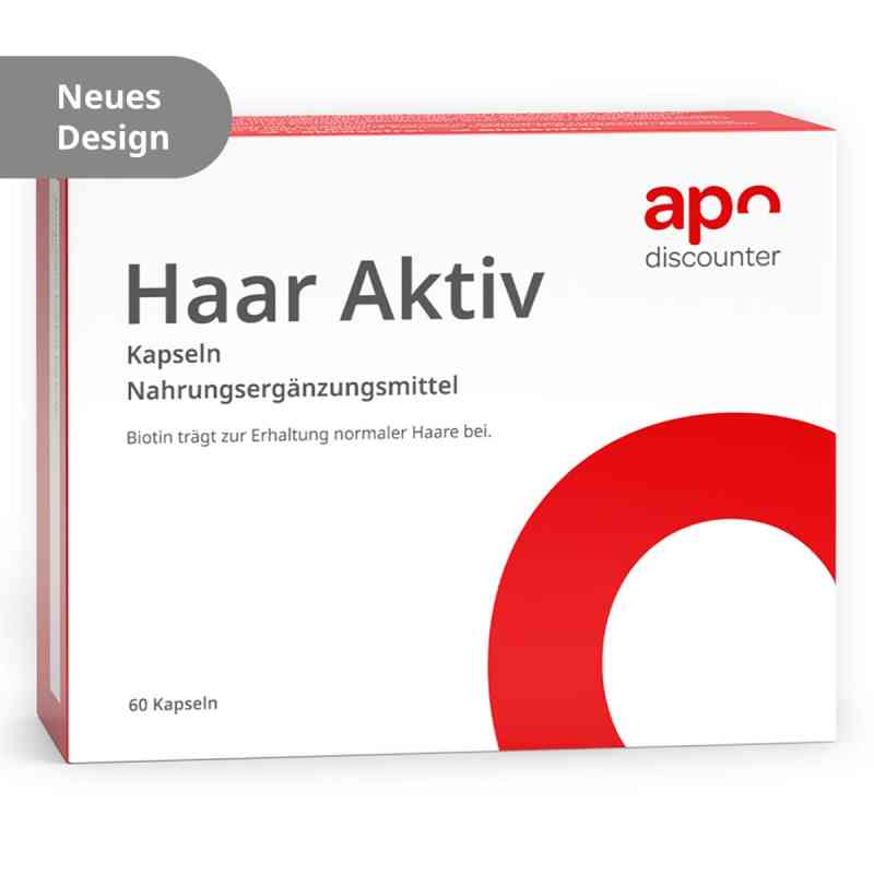 Haar Aktiv kapsułki 60 szt. od apo.com Group GmbH PZN 16604467