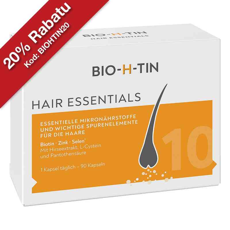 Bio-h-tin Hair Essentials Mikronährstoff kapsułki 90 szt. od Dr. Pfleger Arzneimittel GmbH PZN 16964220