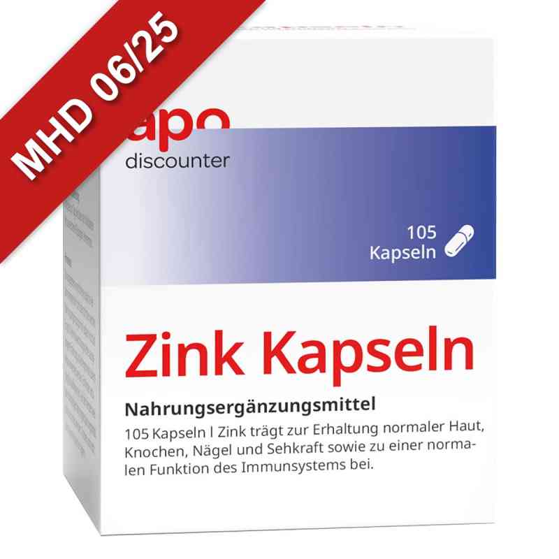 Zink Kapseln 105 szt. od apo.com Group GmbH PZN 18657628