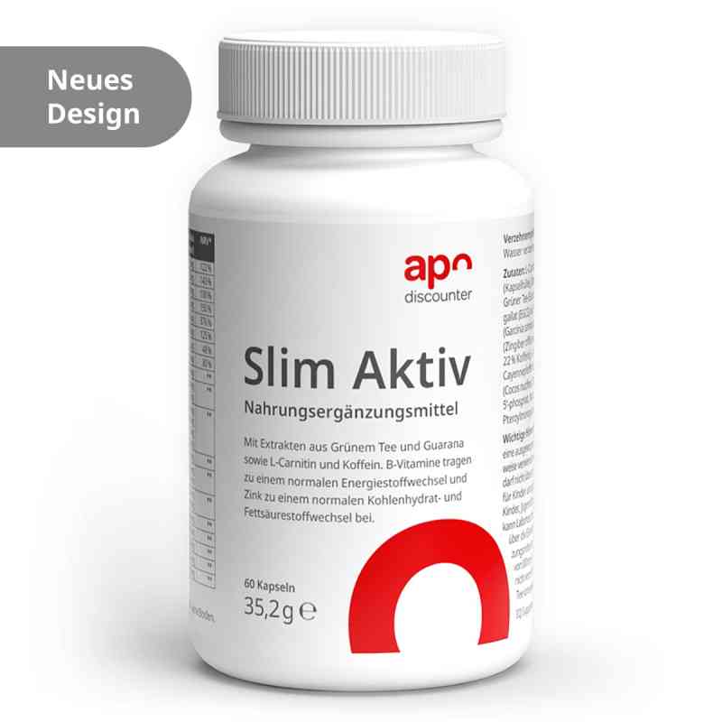 Slim Aktiv kapsułki 60 szt. od IQ Supplements GmbH PZN 18657634