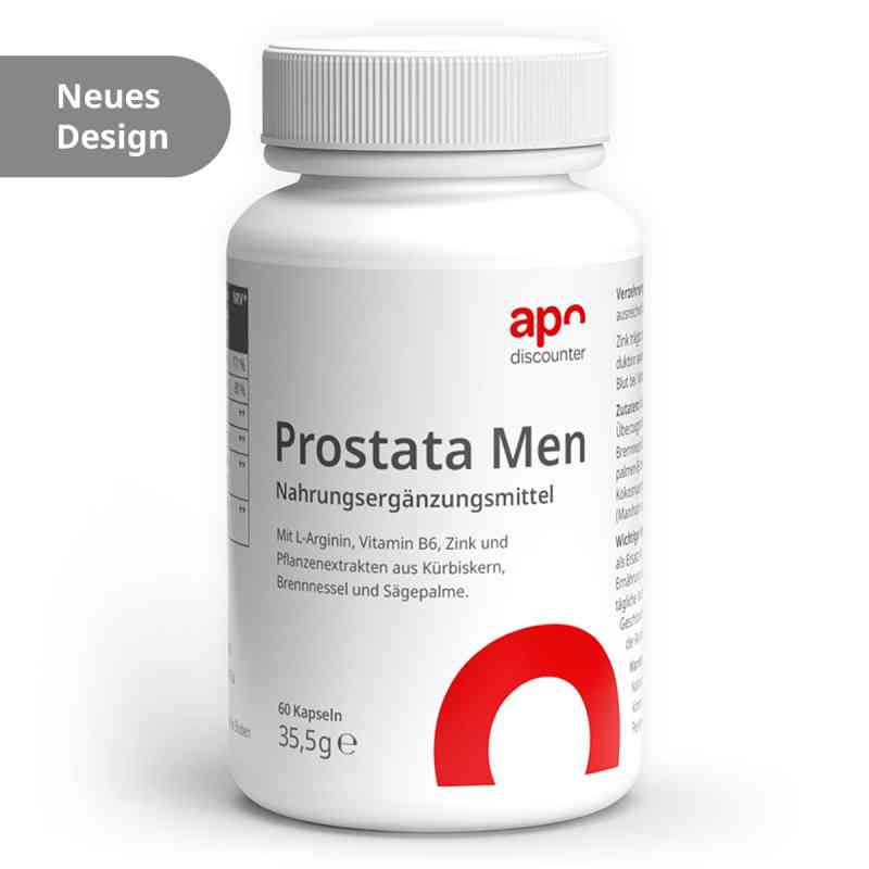 Prostata Men kapsułki 60 szt. od IQ Supplements GmbH PZN 18657640