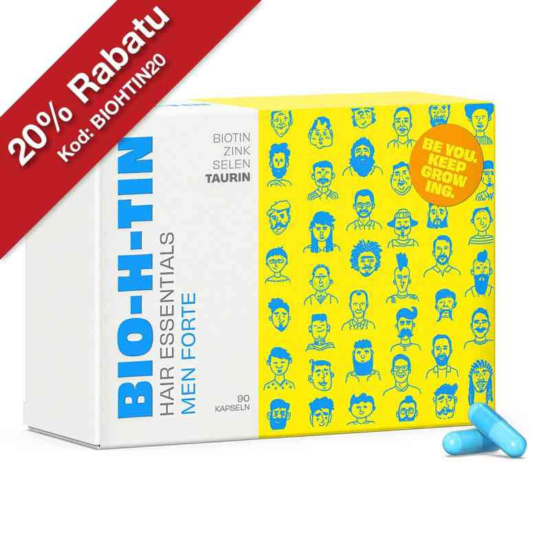 Bio-H-Tin Hair Essentials Men Forte Kapseln 90 szt. od Dr. Pfleger Arzneimittel GmbH PZN 19451716