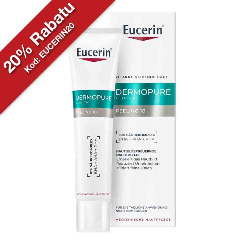 Eucerin Dermopure Clinical Peeling 10 krem na noc 40 ml od Beiersdorf AG Eucerin PZN 19729821