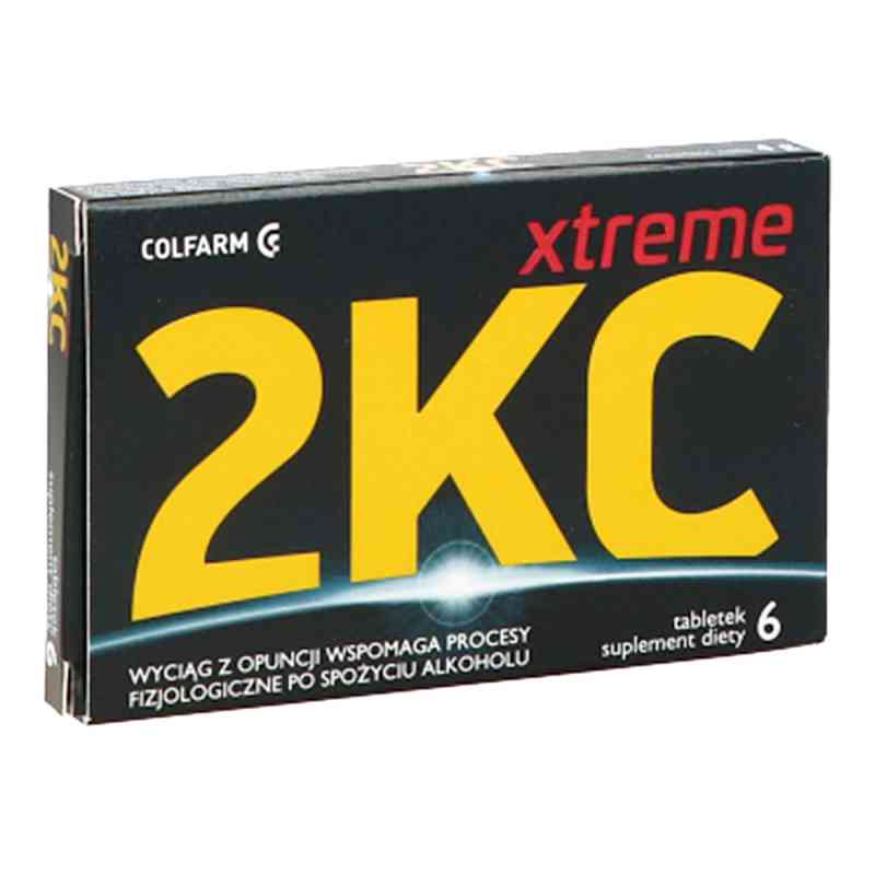 2 KC Xtreme tabletki 6 tabl. od ZAKŁADY FARM. COLFARM PZN 08300813