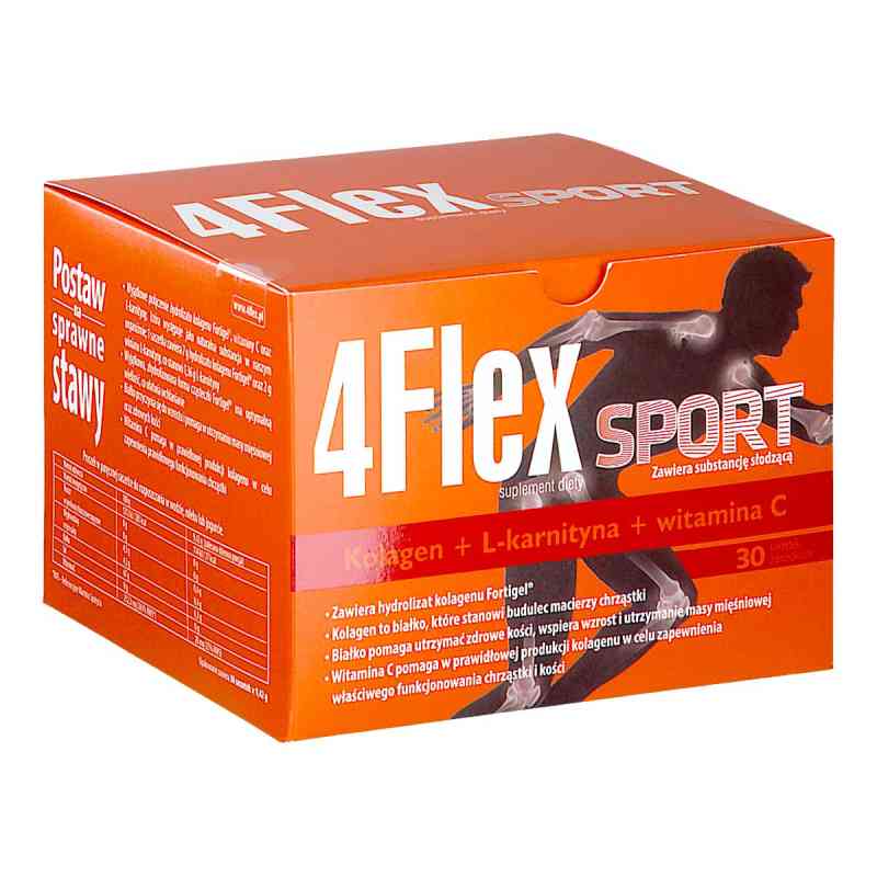 4 Flex SPORT saszetki 30 sasz. od VALEANT SP. Z O.O. SP.J. PZN 08303561